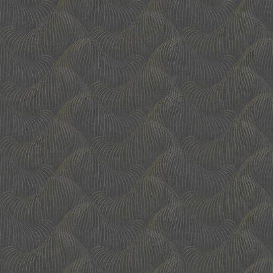 heavy duty slate grey woven linen wallpaper roll swatch details