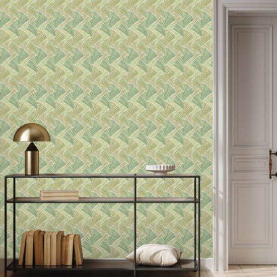 Textured Cream Corporate meeting room wallpaper installation in Downtown Dubai
